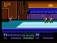 une photo d'Ã©cran de Double Dragon 2 - The Revenge sur Nintendo Nes